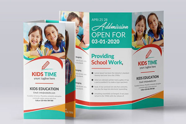 Kids Brochure Templates – Free & Premium PSD, Ai, Word, Doc, InDesign, PDF, Publisher, Vector, Formats Download